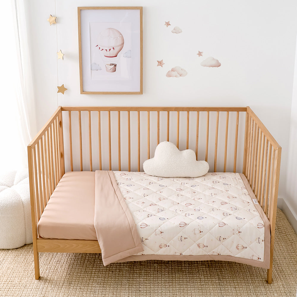 Up & Away Organic Cotton Cot Comforter - View 3