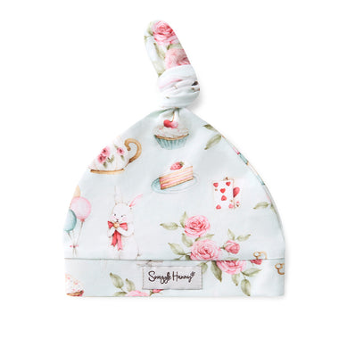 White Rabbit Organic Knotted Beanie | Snuggle Hunny