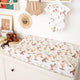 Wild Horses Organic Bassinet Sheet / Change Pad Cover - Thumbnail 3