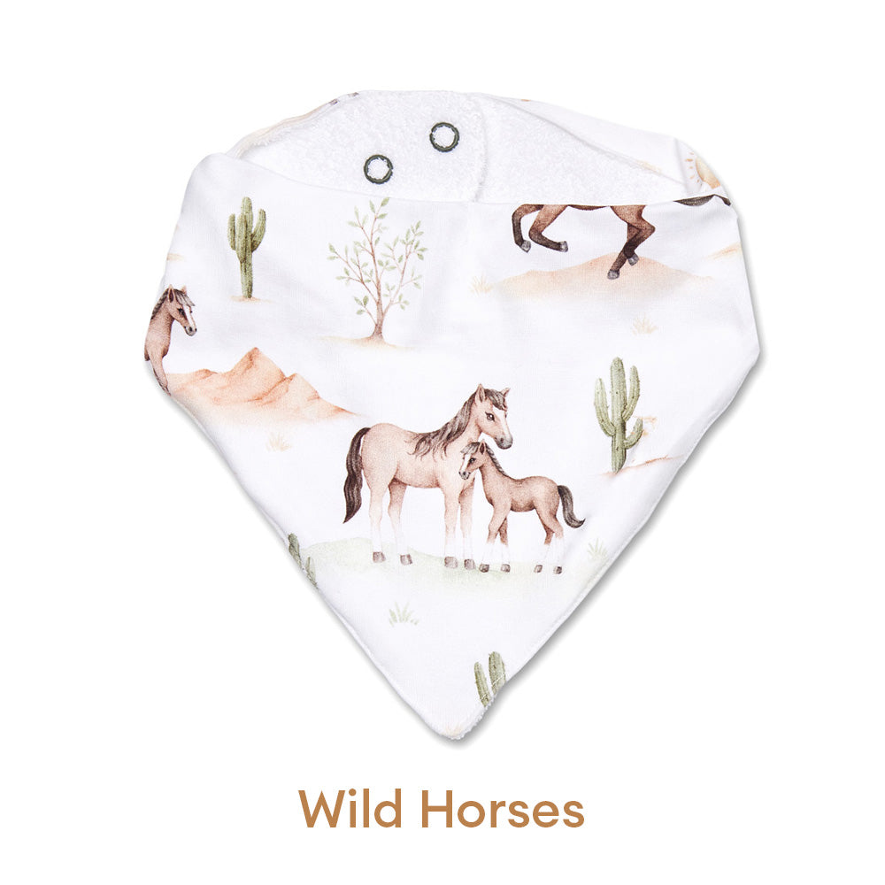 Organic Dribble Bib 3 Pack - Pick Your Prints - View 48