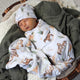 Wild Horses Organic Jersey Wrap & Beanie Set - Thumbnail 4