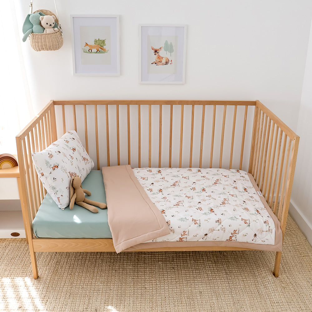 Woodland Tales Organic Cotton Cot Comforter - View 5