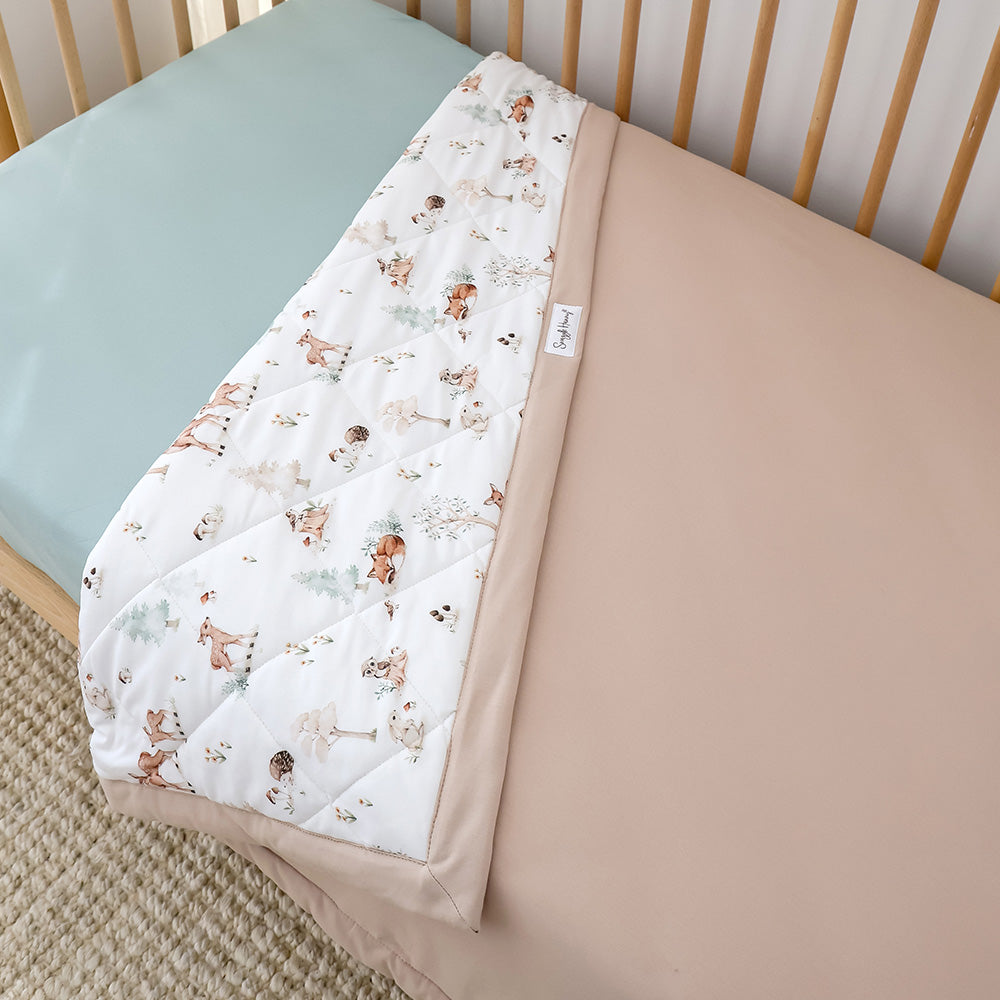 Woodland Tales Organic Cotton Cot Comforter - View 4