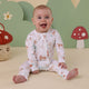 Woodland Tales Organic Snugglesuit Convertible Romper - Thumbnail 4