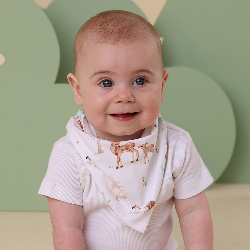Woodland Tales Organic Dribble Bib - View 3