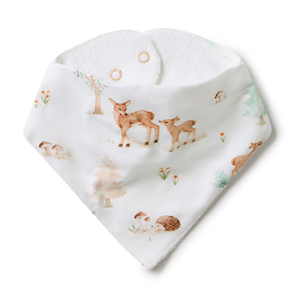 Woodland Tales Organic Dribble Bib - View 2