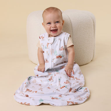 Woodland Tales Organic Sleeping Bag 1.0 TOG | Snuggle Hunny