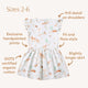 Woodland Tales Short Sleeve Organic Dress - Thumbnail 8